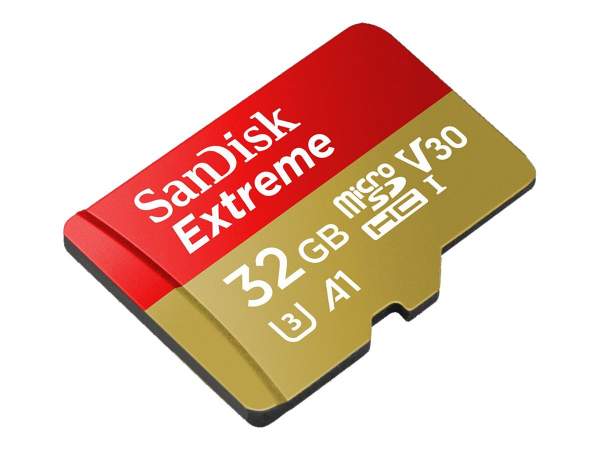 SANDISK - SDSQXAF-032G-GN6AA - Extreme MicroSD 32GB V30 UHS-I