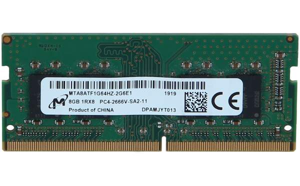 Micron - MTA8ATF1G64HZ-2G6E1 - 8GB - DDR4-2666 - CL19