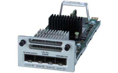 Cisco - C3850-NM-4-10G= - Cisco Catalyst 3850 4 x 10GE Network Module new  and refurbished buy online low prices