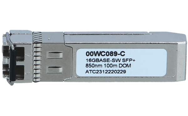 Tonitrus - 00WC089-C - SFP+ transceiver module - 16Gb Fibre Channel - Fibre Channel - Lenovo compatible