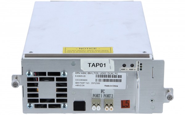 IBM - 3576-8242 - ULTRIUM 5 FIBRE TAPE DRIVE