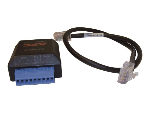 APC - AP9810 - Dry Contact I/O Accessory - Netzwerkadapterkit - Schwarz