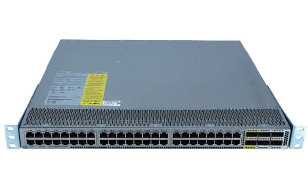 Cisco - N2K-C2348TQ-10GE - Cisco Nexus N2K-C2348TQ-10G-E 48x 1/10Gb RJ-45 6x QSFP+