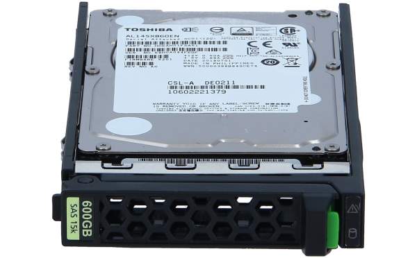 Thosiba - AL14SXB60EN - Hard drive - 600 GB - internal - 2.5" - SAS 12Gb/s - 15000 rpm - buffer: 128 MB