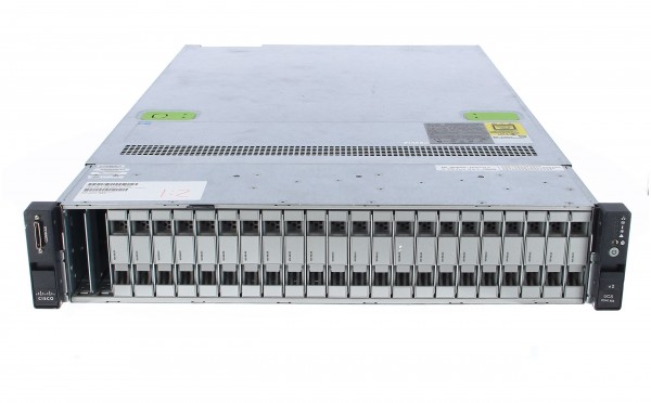 Cisco - UCSC-C240-M3S= - UCS C240 M3 High-Density Rack-Mount Server Small Form Factor - - Rack-M