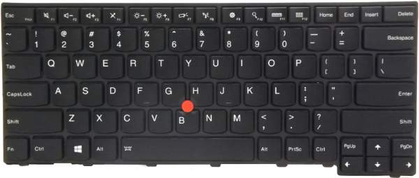 Lenovo - 00HW887 - Lenovo 00HW887 Notebook-Ersatzteil Tastatur