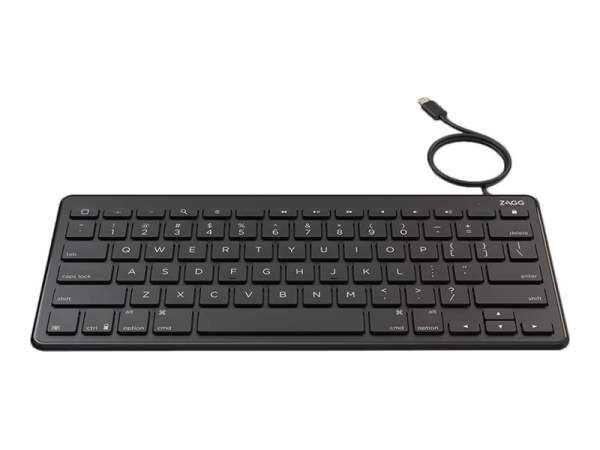 ZAGG - 103201324 - Universal Keyboard - Lightning Kabel (deutsch) schwarz