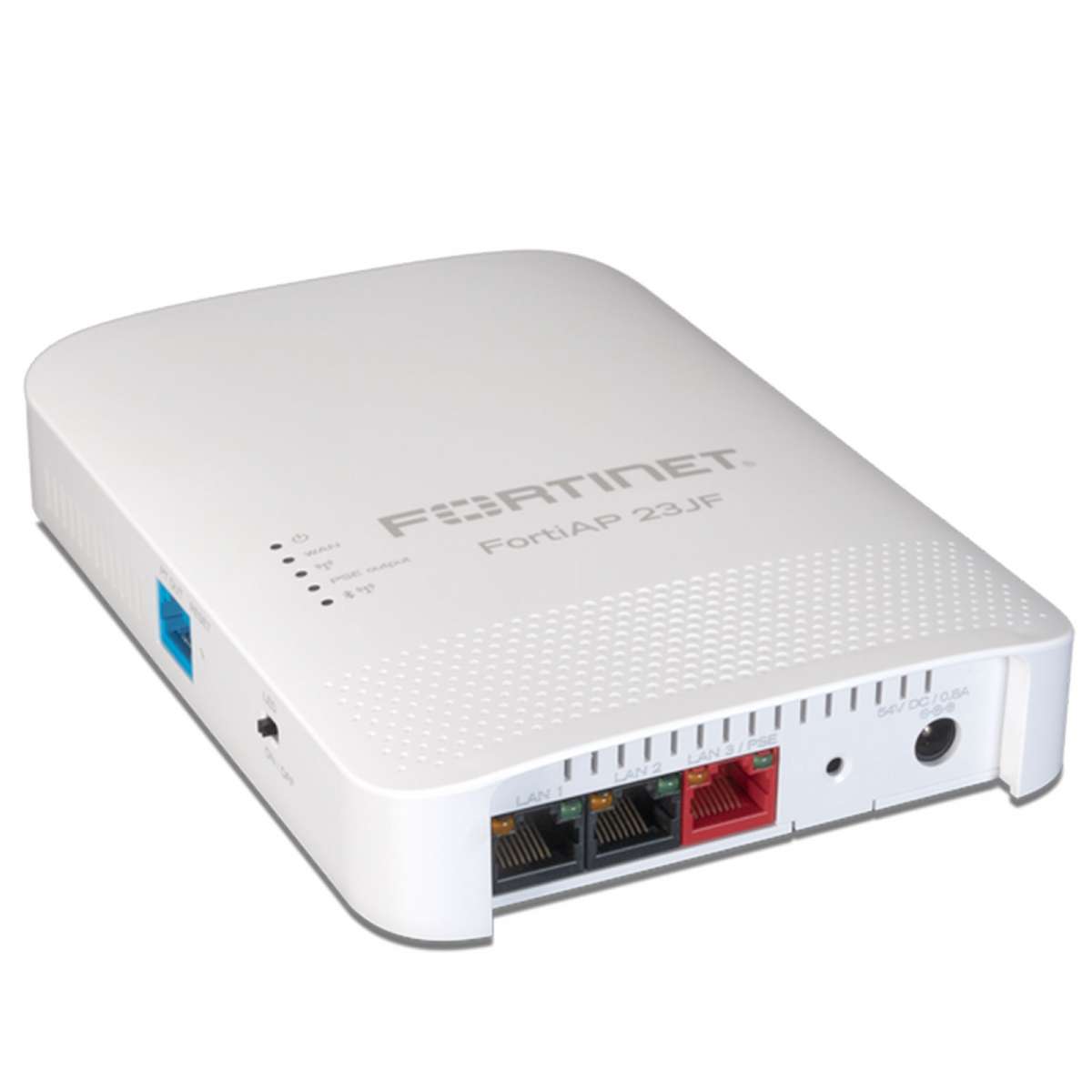 Fortinet - FAP-23JF-E - Wall Plate AP - Tri-radio - Access Point - 1 Gbps -  WLAN - Wireless - RJ-45 - RS-232 - Indoor use - Internal