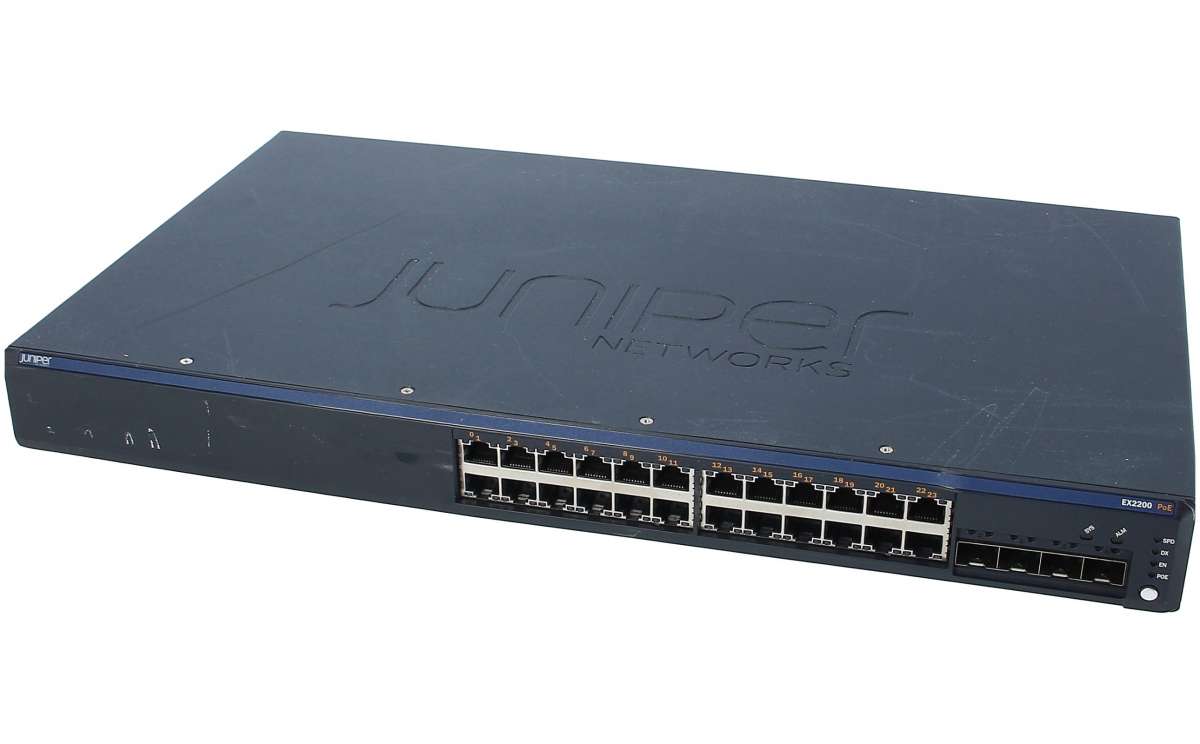 Juniper ex2200 24t 4g настройка