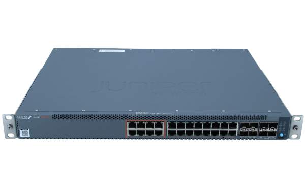 Juniper - EX4100-24MP - Multigigabit 24 port - PoE++(up to 90 W) switch - 8x100 MB/ 1GbE/2.5GbE/5GbE