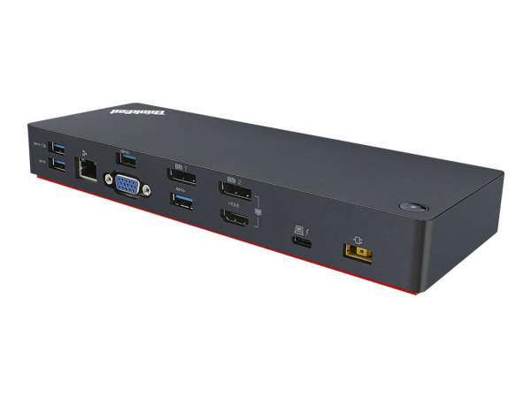 Lenovo - 40AC0135US - Lenovo ThinkPad Thunderbolt 3 Dock - Port Replicator