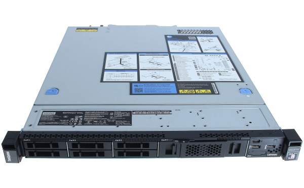 Lenovo - 7D7QA031EA - ThinkSystem SR250 V2 7D7Q - Server - rack-mountable - 1U - 1-way - 1 x Xeon E-2378 / 2.6 GHz - RAM 32 GB - 8 x hot-swap 2.5" bay(s) - no HDD - Matrox G200 - Gigabit Ethernet - no OS - monitor: none