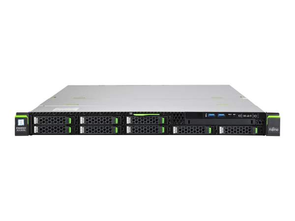 Fujitsu - VFY:R2535SC051IN - PRIMERGY RX2530 M4 8 SFF - Server - rack-mountable - 1U - 2-way - 1 x Xeon Gold 6234 / 3.3 GHz - RAM 32 GB - SATA - hot-swap 8 x 2.5" bay(s) - no HDD - DVD SuperMulti - GigE - no OS - monitor: none