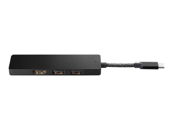 HP - 4WX89AA - HP Elite USB-C Hub - Port Replicator - USB-C