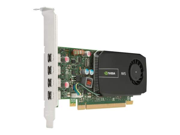 HP - C2J98AT - NVIDIA NVS 510 - Grafikkarte - PCI-Express 2.048 MB GDDR - Quadro NVS 510