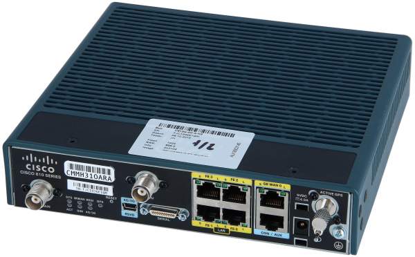 Cisco C819g 4g A K9 819 4g Lte M2m Gateway Router 4 Port Usb