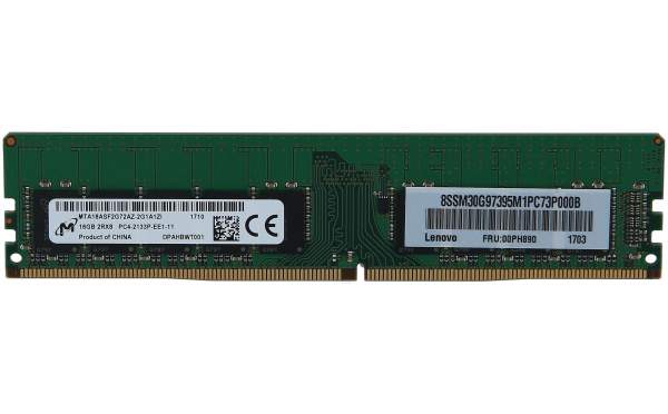 Lenovo - 4X70G88332 - Lenovo DDR4 - 16 GB - DIMM 288-PIN - 2133 MHz / PC4-17000