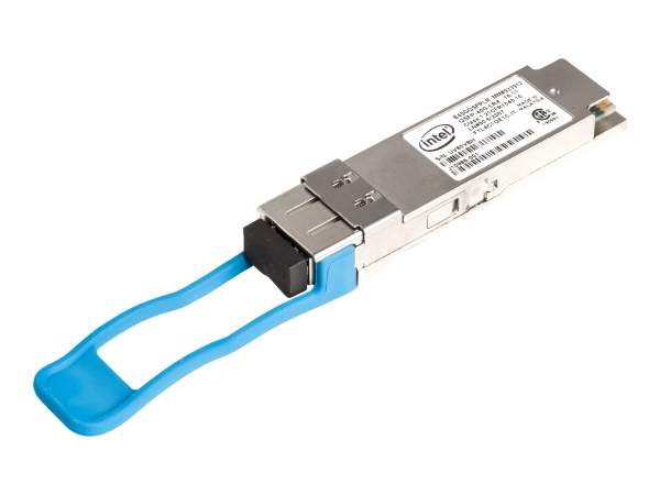 Intel - E40GQSFPLR - QSFP+ transceiver module - 40GbE - 40GBase-LR - MPO multi-mode - up to 10 km - 1310 nm