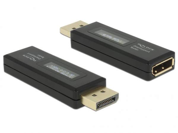 DELOCK - 63338 - Displayport Tester f?r EDID Information mit OLED Anzeige