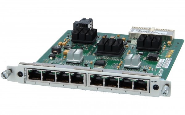 JUNIPER - JXU-8GE-TX-S - Juniper 8 Port Ethernet 10/100