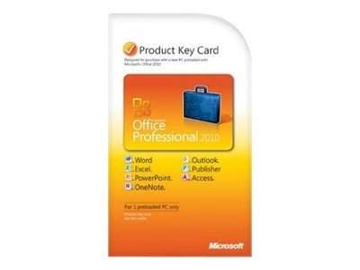 Microsoft - 269-14834 - Microsoft Office Professional 2010 - Lizenz - 1 PC - PKC (Microcase)