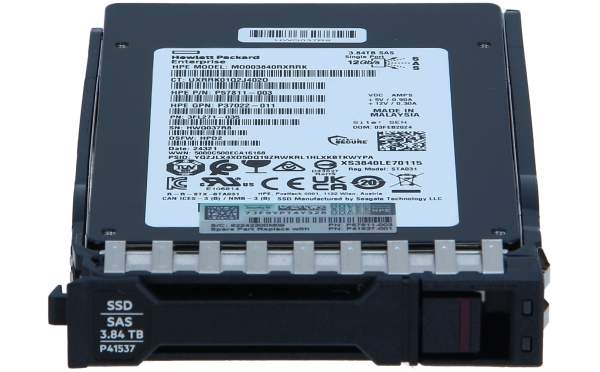 HPE - P40512-B21 - SSD - 3.84 TB - Hot-Swap - 2.5" SFF (6.4 cm SFF)