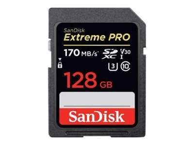 SANDISK - SDSDXXY-128G-GN4IN - SD Extreme Pro V30 128GB 170MB/s