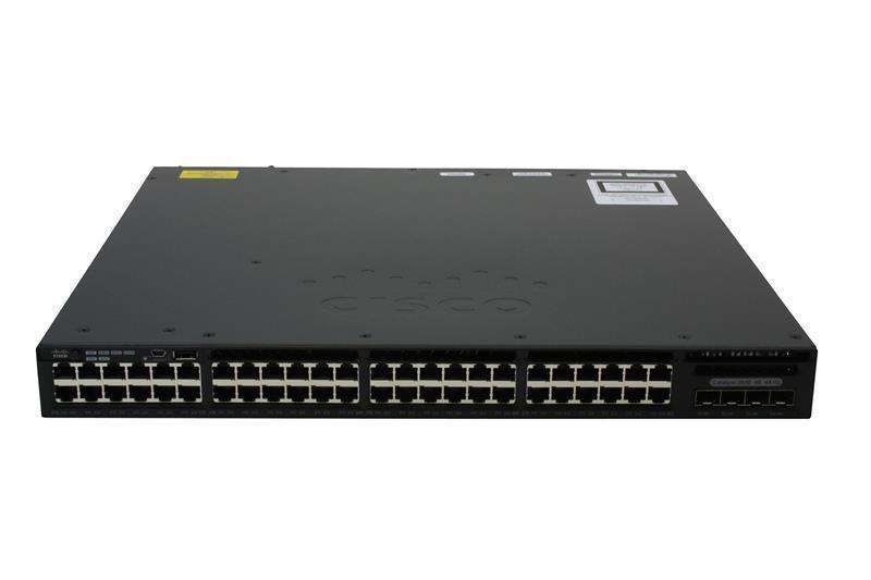 Cisco - WS-C3650-48FQ-S - Cisco Catalyst 3650 48 Port Full PoE 4x10G Uplink  IP Base new and refurbished buy online low prices
