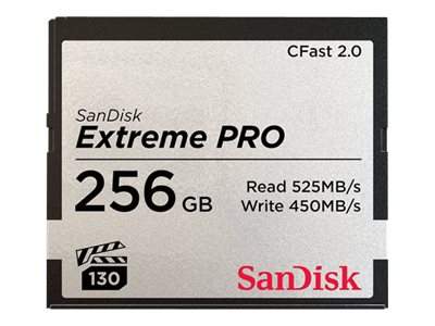 SANDISK - SDCFSP-256G-G46D - CFast 2.0 Extreme Pro 256GB