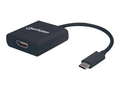 Manhattan - 151788 - Manhattan Externer Videoadapter - USB-C 3.1