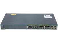 Cisco -  WS-C2960+24TC-S -  Catalyst 2960 Plus 24 10/100 + 2 T/SFP LAN Lite