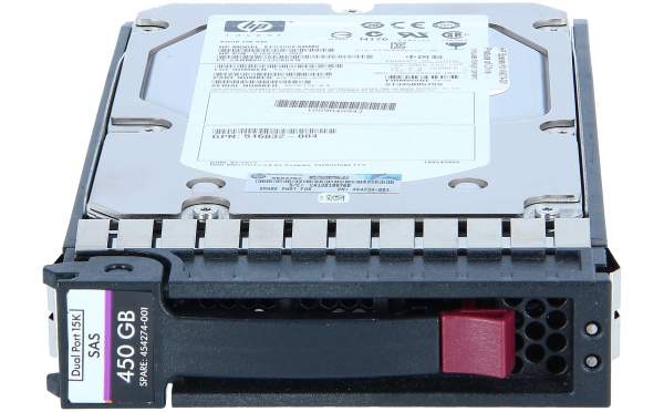 HPE - 454228-003 - 450GB 15.000Rpm SAS 3.5" DP**Refurbished** - Festplatte - Serial Attached SCS