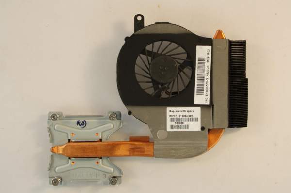 HP - 612354-001 - HP S Thermal module with Fan gebraucht