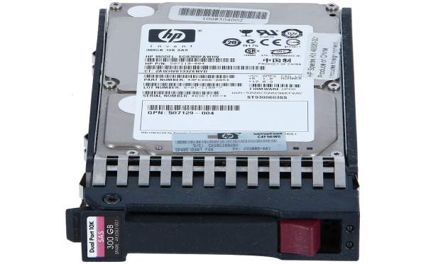 HPE - 493083-001 - HP 300GB 3G 10K 2.5" SAS Dual Port Hard Drive