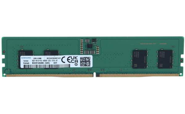 Samsung - M323R1GB4BB0-CQKOL - 8GB - DDR5 4800MHz - UDIMM - unbuffered - non-ECC