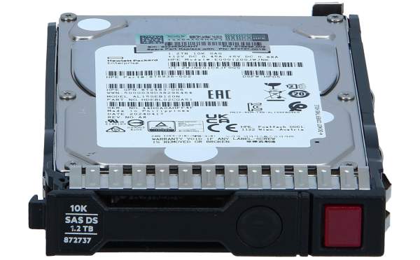 HPE - EG001200JWJNK - 1.2TB SAS 12G 10K SFF SC DS HDD