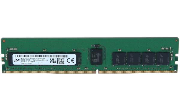 Micron - MTA18ASF4G72PDZ-3G2B2 - DDR4 - module - 32 GB - DIMM 288-pin - 3200 MHz / PC4-25600 - CL22 - 1.2 V - registered - ECC