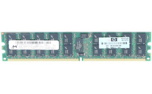 HP - 497765-B21 - 4 GB REG PC2-6400 2 x 2 GB Kit