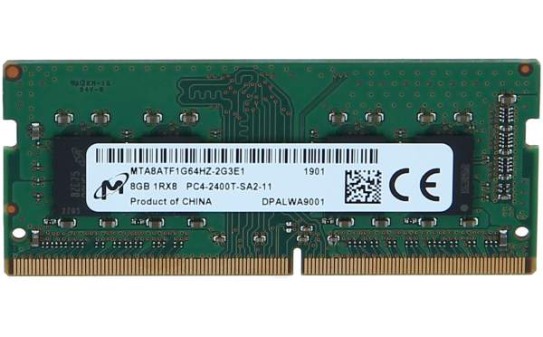 Micron - MTA8ATF1G64HZ-2G3E1 - 8GB - DDR4 SODIMM - PC4-2400