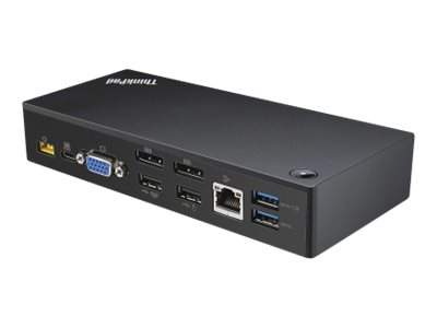 Lenovo - 40A90090SA - Lenovo ThinkPad USB-C Dock - Docking Station