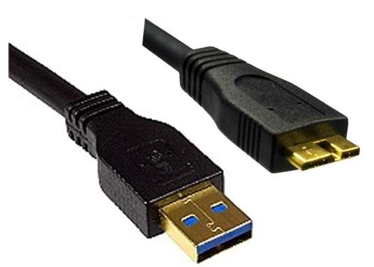 DINIC - USB3-MB-1-DI - USB 3.0-Kabel A-Stecker/B-Micro-St. 1m schw. Blister