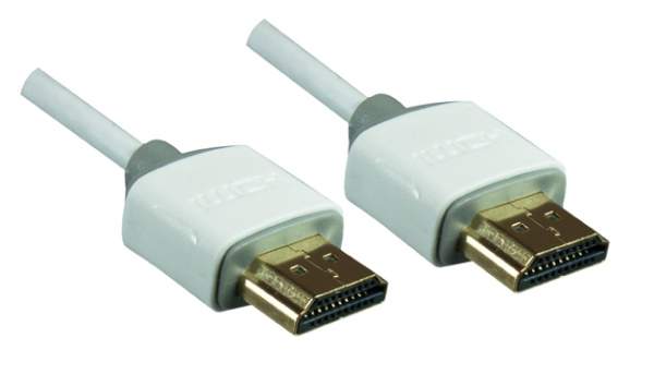 DINIC - MO-HDMI-2W - Super Slim HDMI auf HDMI 2m wei?