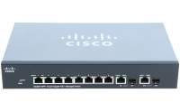 Cisco -  SG300-10PP-K9-EU -  Cisco SG300-10PP 10-port Gigabit PoE+ Managed Switch