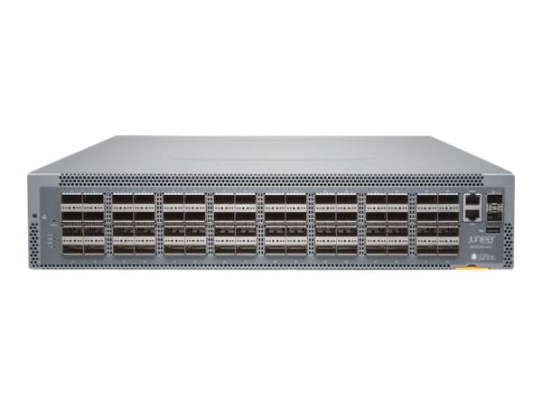 Juniper - QFX5210-64C-AFO - QFX Series QFX5210-64C - Switch - L3 - Managed - 64 x 100 Gigabit QSFP28 / 40 Gigabit QSFP+ - front to back airflow - rack-mountable