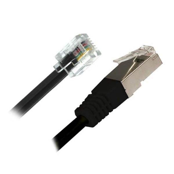 Cisco - CAB-RJ45-2RJ11= - Netzwerkkabel - Kabel - Netzwerk, Telefon Netzwerkkabel 2 m - Schwarz