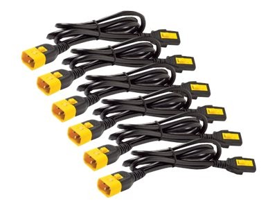 APC - AP8706S-WW - Stromkabel - Kabel-/Adapterset - Strom / Netzteil Stromkabel 1,8 m - Schwarz