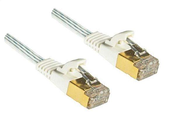 DINIC - C6-F3 - Netzwerkkabel flach CAT6 STP 3m