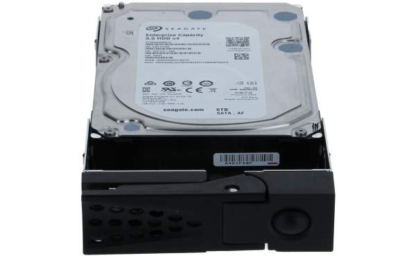 Seagate - ST6000NM0024 - Hard drive - 6 TB - internal - 3.5" - SATA 6Gb/s - 7200 rpm - buffer: 128 MB