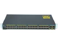 Cisco -  WS-C2960-48TC-L -  Catalyst 2960 48 10/100 + 2 T/SFP LAN Base Image