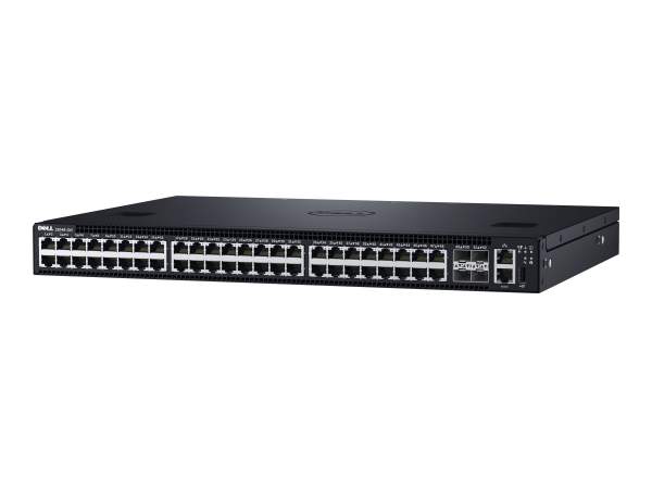 Dell - 210-AEDP - Networking S3048-ON - Switch - L3 - Managed - 48 x 10/100/1000 + 4 x 10 Gigabit SFP+ - rack-mountable